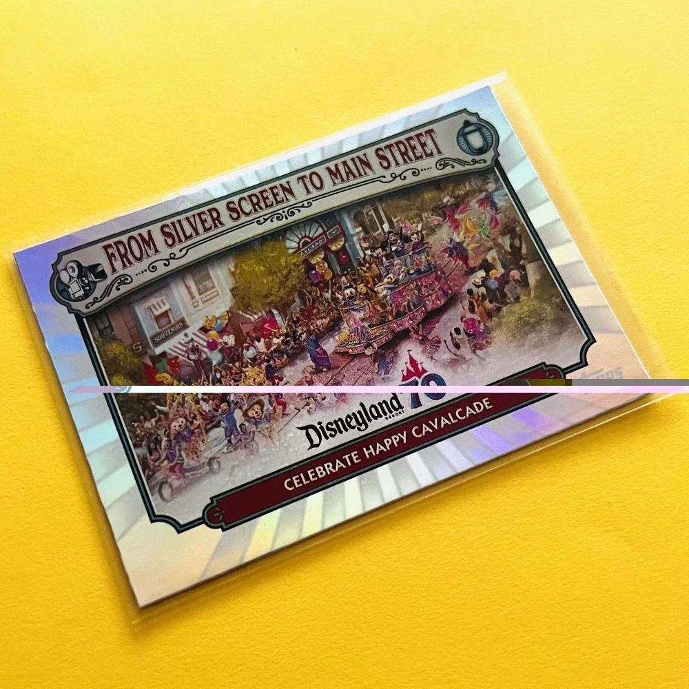 2025‎ Topps Disneyland 70th Celebrate Happy Cavalcade MS-25 Rainbow Foil